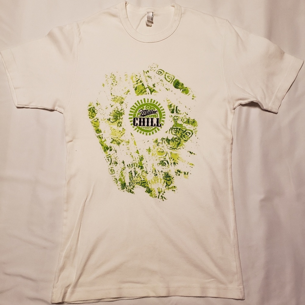 🎁🎁 American Apparel Miller Lite Chill Tee
